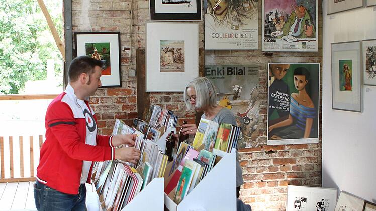 Impressionen von der ersten Auflage der Kunstmesse "Umschlagplatz Coburg"Foto: Jochen Berger