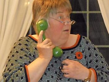 Jutta Gundel gestaltet am 12. Mai einen fr&auml;nkischen Abend im Haus des Gastes.  Foto: Gudrun Wintersperger