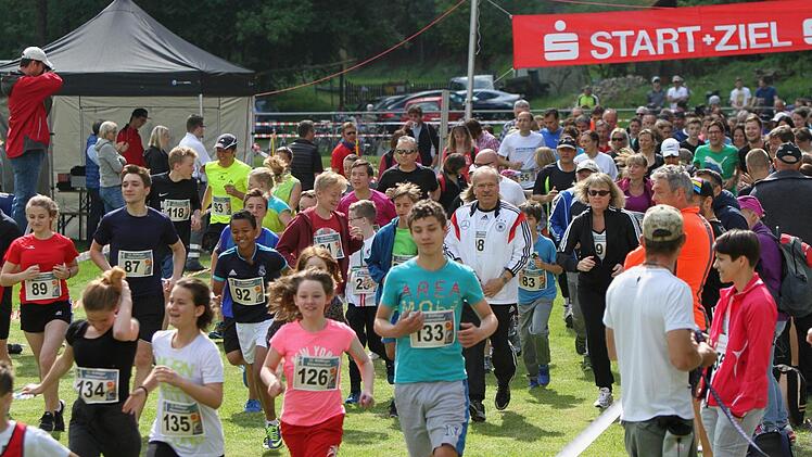 Die Teilnehmer am "Wett-Lauf" taten etwas für einen guten Zweck.