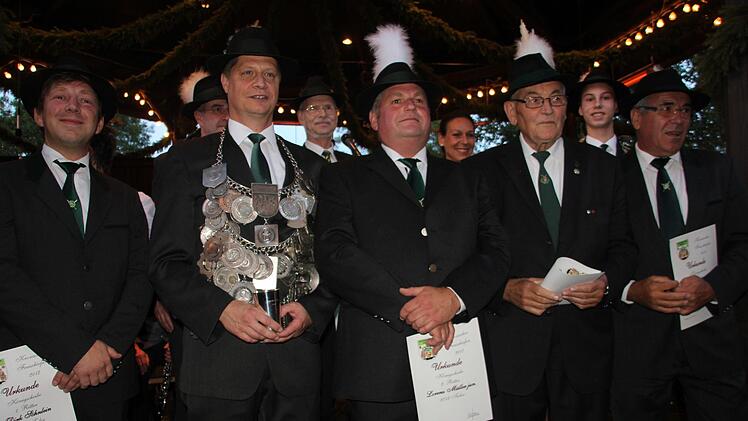 Bei der Proklamation zum Kronacher Freischießen. Foto: Veronika Schadeck