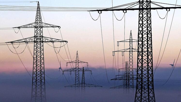 Der Landkreis Bad Kissingen wehrt sich gegen die Stromtrasse Südlink - genauso wie die benachbarten Landkreise. Symbolbild: dpa