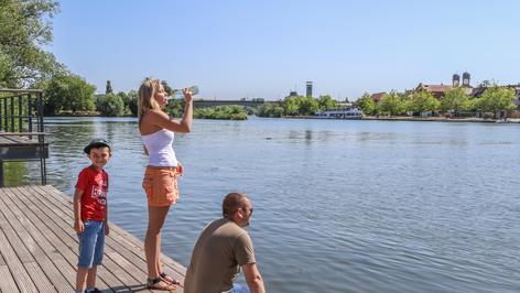 Mainufer in Kitzingen