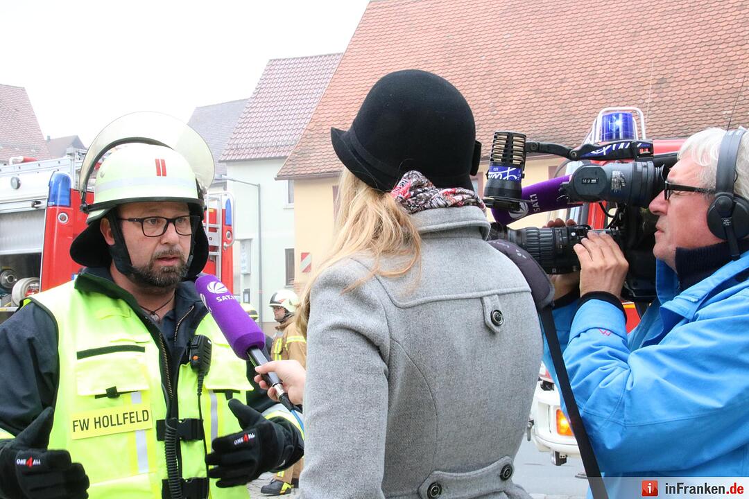 Feuerwehr Hollfeld Großübung