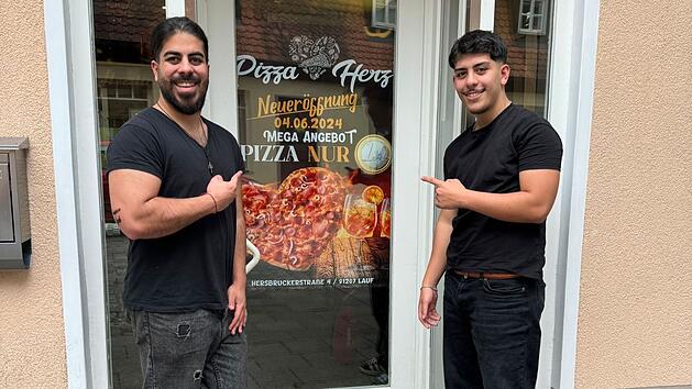 Lauf: Pizza für 1 Euro - "Pizza Herz" mit langen Öffnungszeiten eröffnet in wenigen Tagen