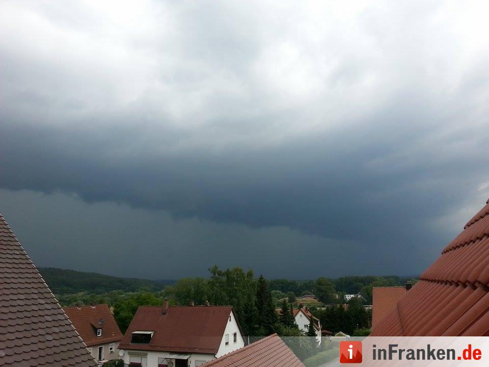 Gewitter über Hirschaid