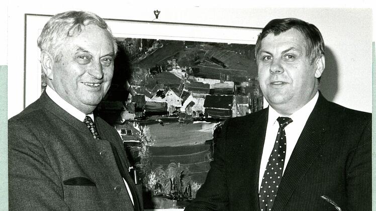 Herbert Hofmann folgte als Landrat auf Kurt Held.