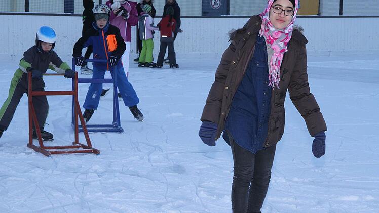 Impressionen von der Eisbahn Foto: Sonny Adam