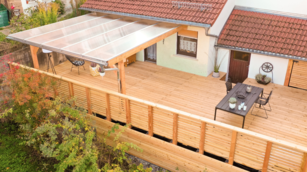 "Holzverwandler" Tim Fleischmann aus Zettlitz: Terrassen, Fenster und Fassaden