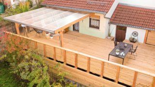"Holzverwandler" Tim Fleischmann aus Zettlitz: Terrassen, Fenster und Fassaden