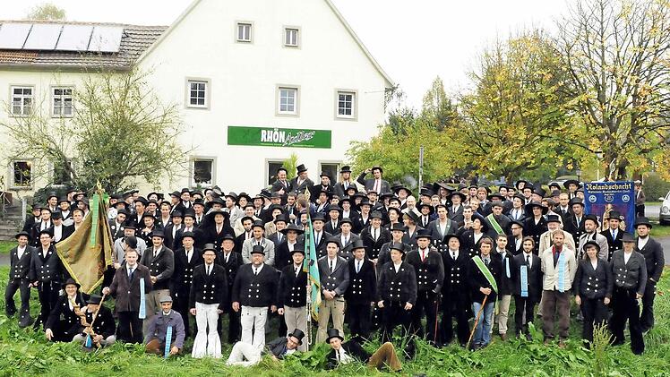 Rund 160 Wandergesellen trafen sich zu ihrem diesjährigen europäischen Kongress in Hausen bei Bad Kissingen.