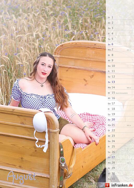 Freches Gemüse - Frische Früchte - Kalenderpräsentation 2017