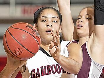 Neu im Trikot der DJK Brose Bamberg: Miranda Cantrell Foto: JSU/Steve Latham