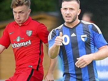 Zwei Brüder, ein Verein: Zu dieser Saison wechselte Artan Selmani (li.) vom Baiersdorfer SV zur SpVgg Jahn Forchheim, also dorthin, wo sein Bruder Adem seit einigen Jahren zu den absoluten Leistungsträgern gehört. anpfiff.info