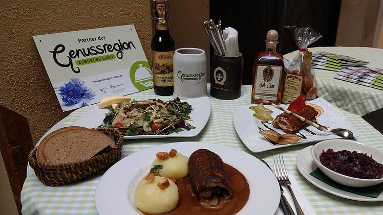 Das Menü im "Goldenen Kreuz" auf einen Blick. Foto: Simone Bastian