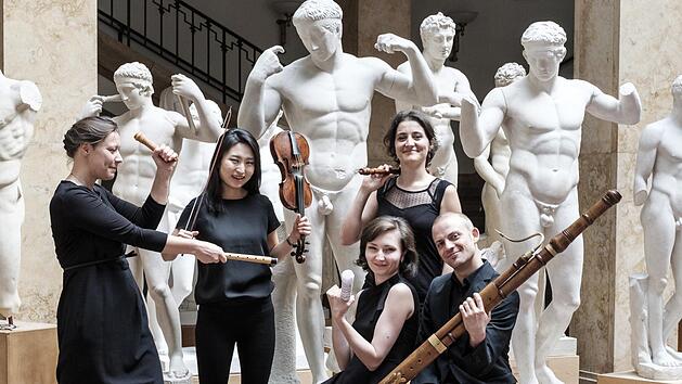 "colori del barocco" gastiert als Quartett am Freitag zum Zwischen-Spiel im Lola Montez-Saal. Foto: Franz Kimmel