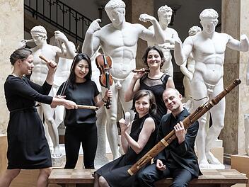 "colori del barocco" gastiert als Quartett am Freitag zum Zwischen-Spiel im Lola Montez-Saal. Foto: Franz Kimmel