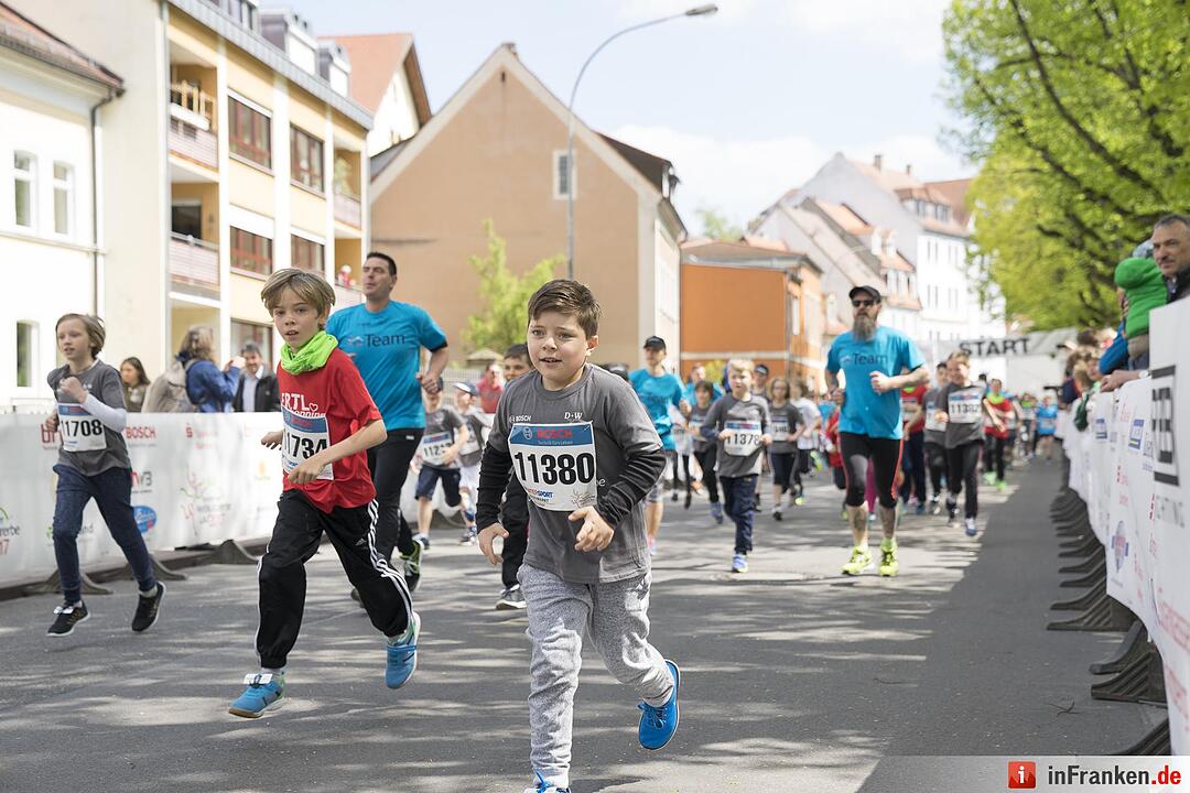 Weltkulturerbelauf 2017 in Bamberg: Der Bosch Schüler-Lauf