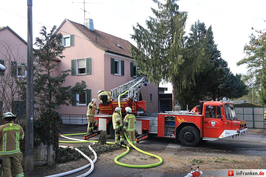 Schwerverletzter bei Brand in Hofheim