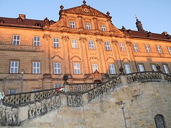 Bis 1965 beherbergte das Haupthaus von Kloster Banz ein Flüchtlingsaltersheim.  Foto: Gerda Völk