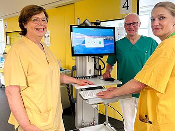 Kliniken Erlangen und Forchheim mit moderner Technik: Digitale Arztvisite