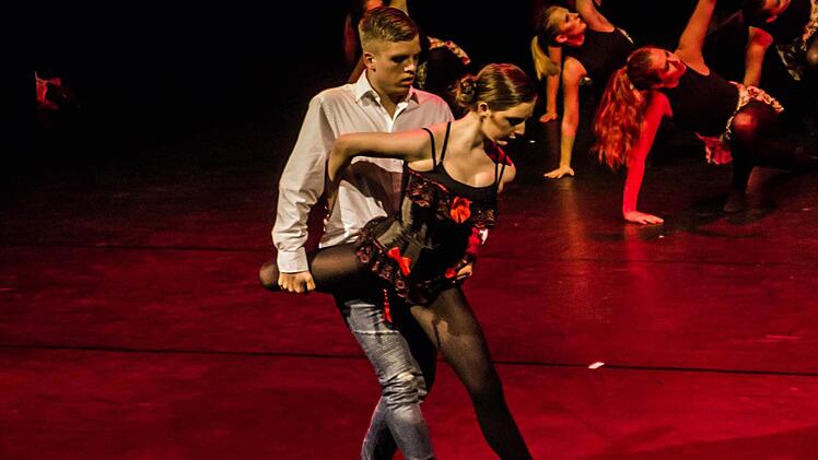 Matinee "Jugend spielt für Jugend" im Landestheater Coburg: Ballettschule Karen Spreitzer.Foto: Jochen Berger