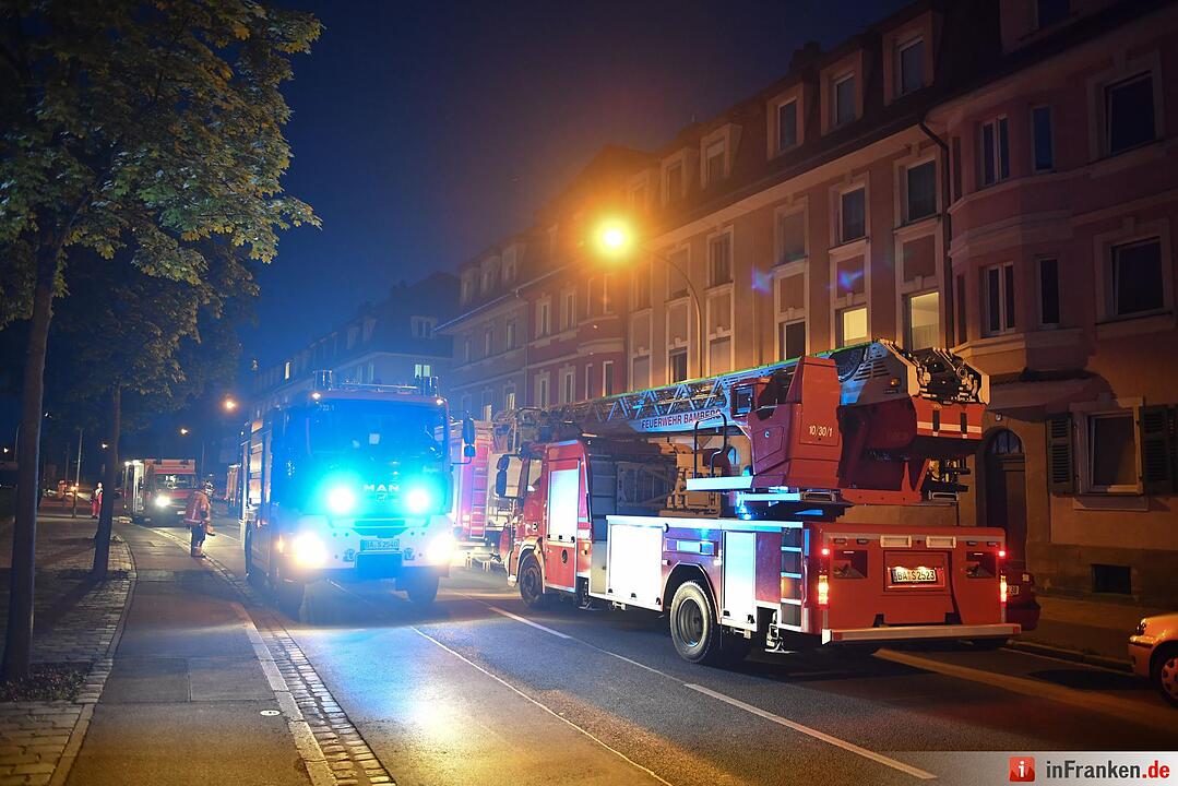 Brand in Bamberg-Ost