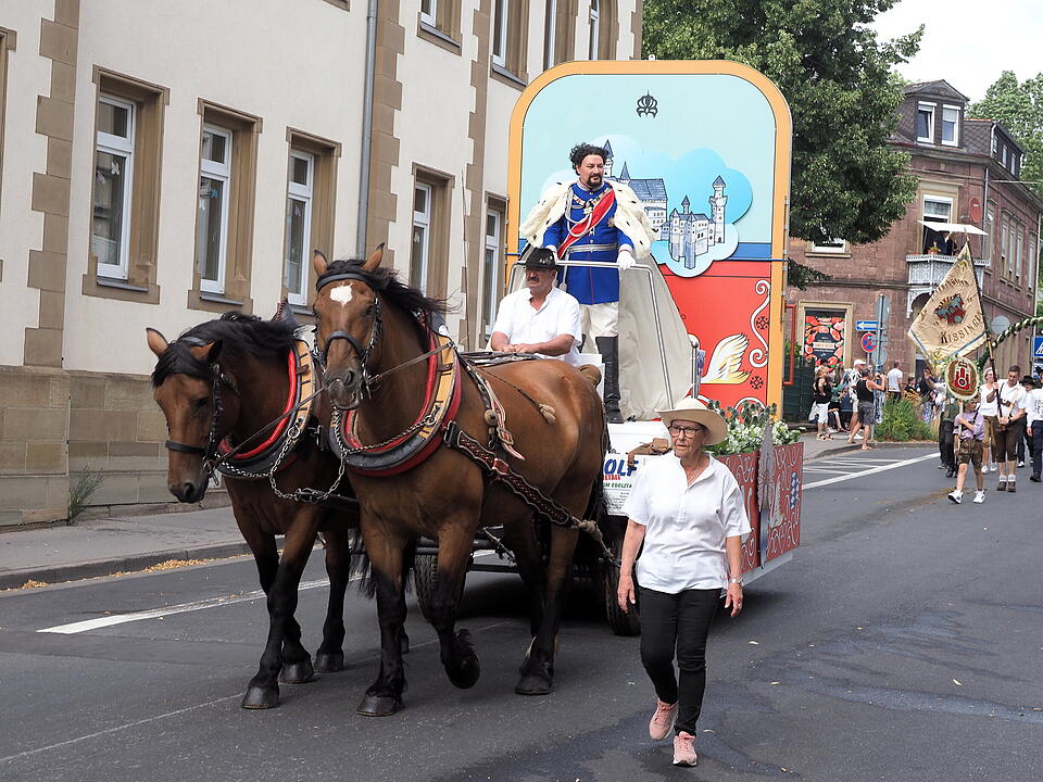 Der sonnt&auml;gliche H&ouml;hepunkt des Rakoczy-Fest.