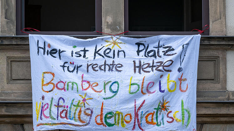 Demonstrationen "Projekt M1llion" in Bamberg