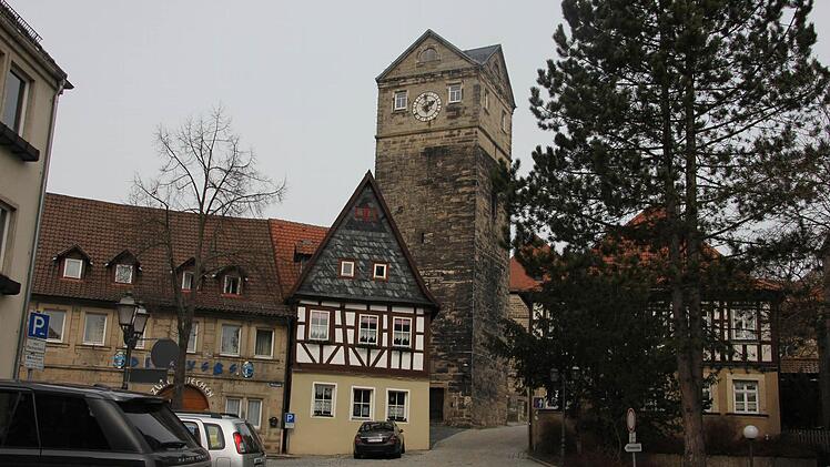 Der Stadtturm ist das älteste Gebäude Kronachs.  Foto: Vanessa Schneider