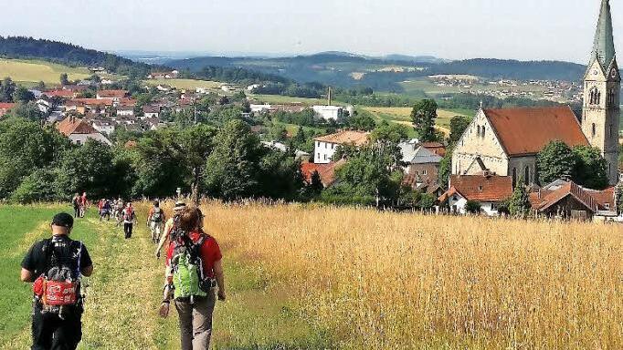 Herrliche Ausblicke boten sich den Wanderern bei den "24 Stunden von Bayern". Foto: privat