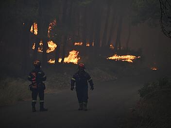 Waldbr&auml;nde in Griechenland