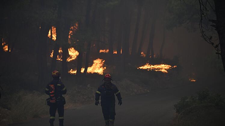 Waldbr&auml;nde in Griechenland