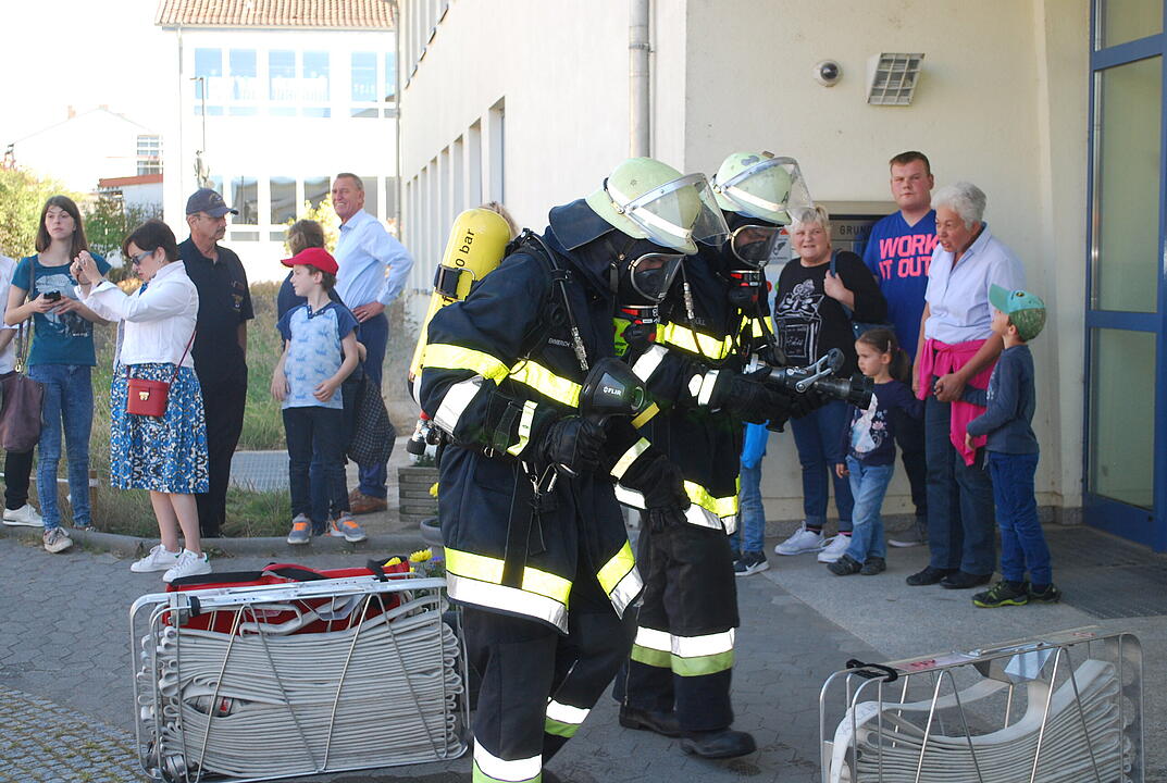 Großübung Feuerwehren