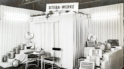Blick in Steba-Ausstellungsraum in den 50ern Foto: Steba