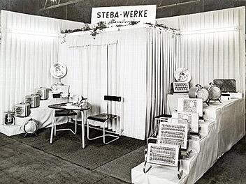 Blick in Steba-Ausstellungsraum in den 50ern Foto: Steba