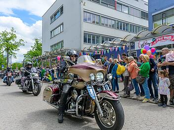 Bamberger Toy Run 2024: Biker-Event für kranke Kinder mit buntem Programm