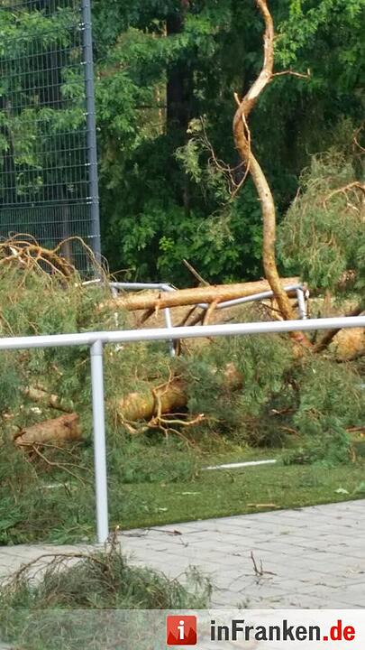 Gewitter in Franken am Mittwoch