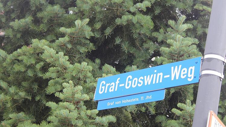 Der Graf-Goswin-Weg liegt etwas versteckt am westlichen Stadtrand - hinter dem Sibylla-Weiß-Weg.  Foto: Karina Brock