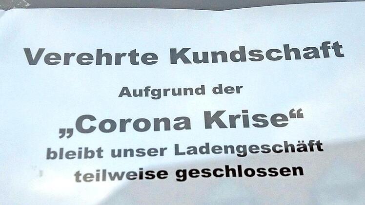 Besonders der Einzelhandel leidet durch die Geschäftsschließungen unter massiven Einbußen.