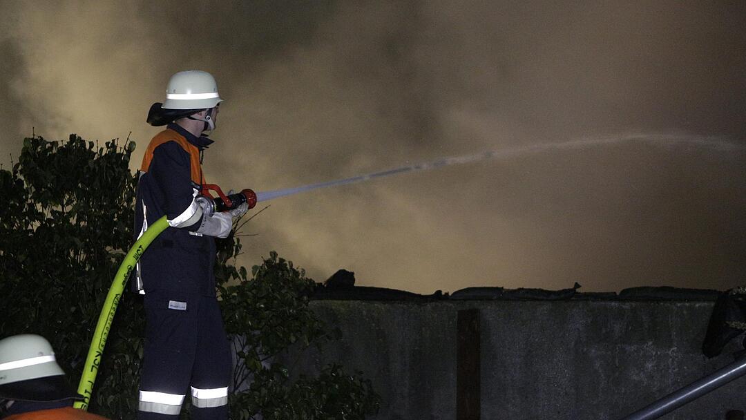 Scheunenbrand in Indernbuch