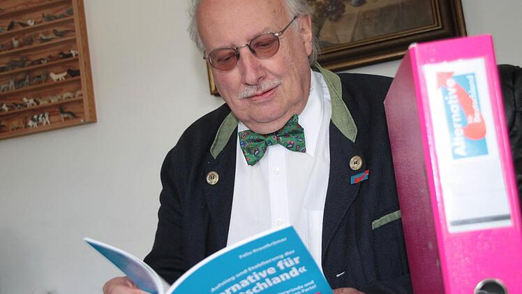 AfD-Kreisvorsitzender Georg Hock fährt zum Parteitag nach Köln.  Foto: Jochen Nützel