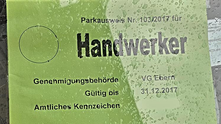 Abgelaufen zum 31.12.17 auch die Genehmigung der VG Ebern. Foto: Helmut Will