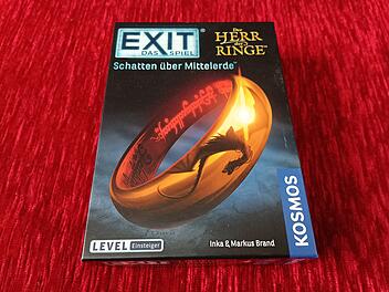 Spiele-Test Exit - Das Spiel: Schatten über Mittelerde: Rezension des Escape-Spiels für Herr-der-Ringe-Fans