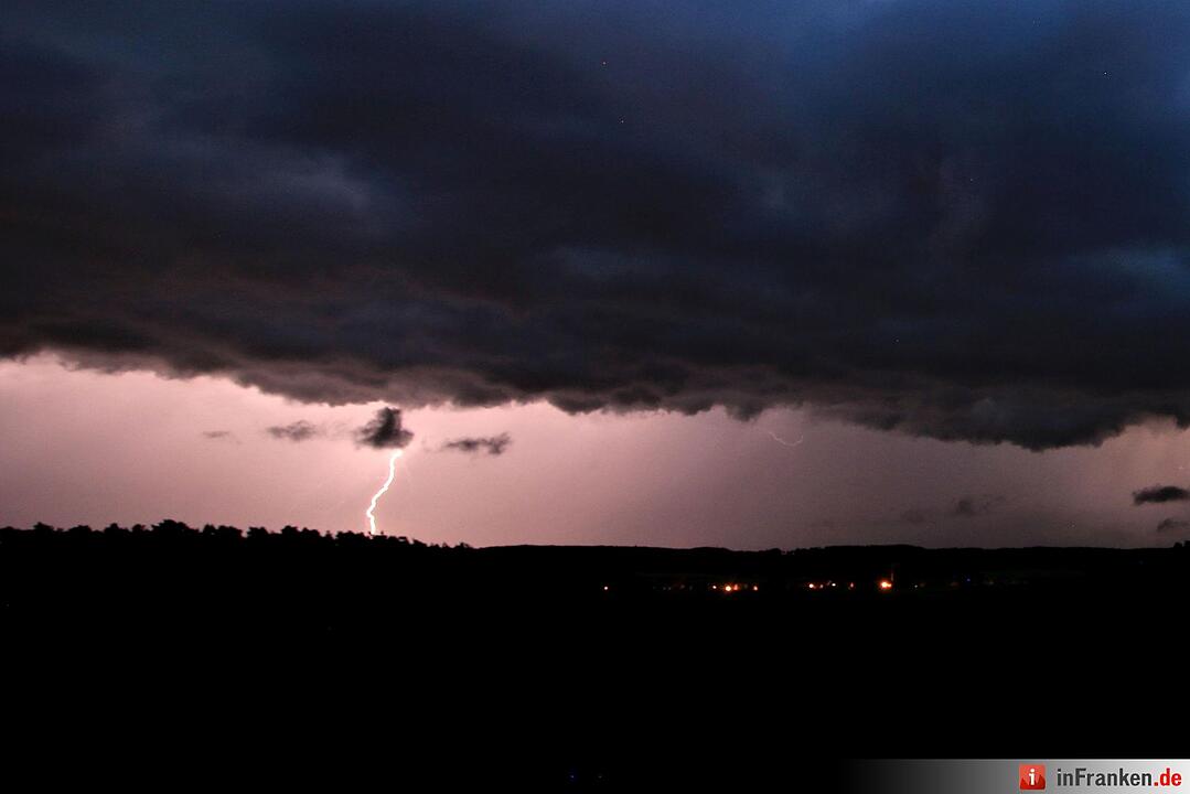 Unwetter über Franken II