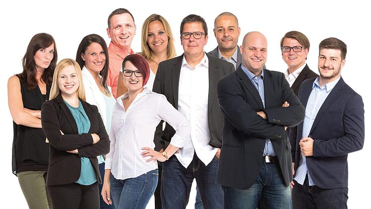 Das Team von Radio Eins um Redaktionsleiter Thomas Apfel (Mitte).Foto: Radio Eins