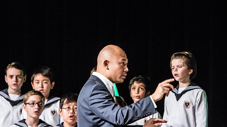 Die Wiener Sängerknaben gastierten in Coburg.Foto: Jochen Berger