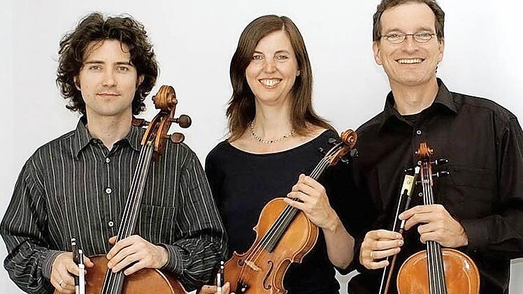 Das Ensemble "the rubin chamber players" spielt am 25. Juli in der Valerie Rubin, Martin Timphus (r) und Markus Mayers. Foto: privat