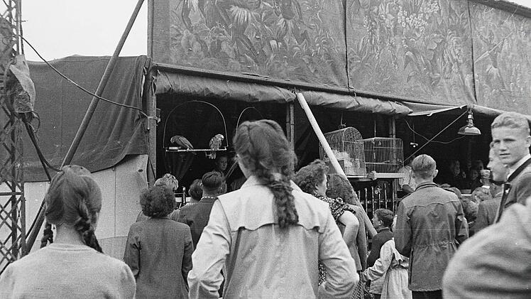 An den Buden (1952). Foto: Stadtarchiv Kronach