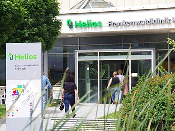 Die Helios-Frankenwaldklinik in Kronach. Foto: Archiv/Marco Meißner
