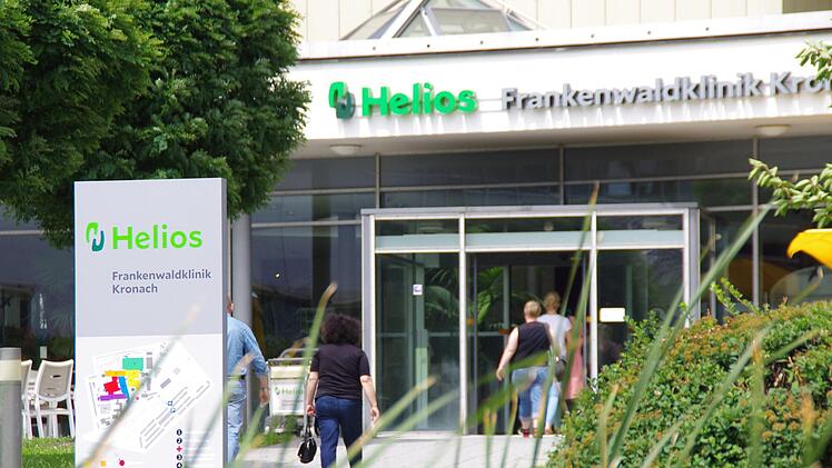 Die Helios-Frankenwaldklinik in Kronach. Foto: Archiv/Marco Meißner
